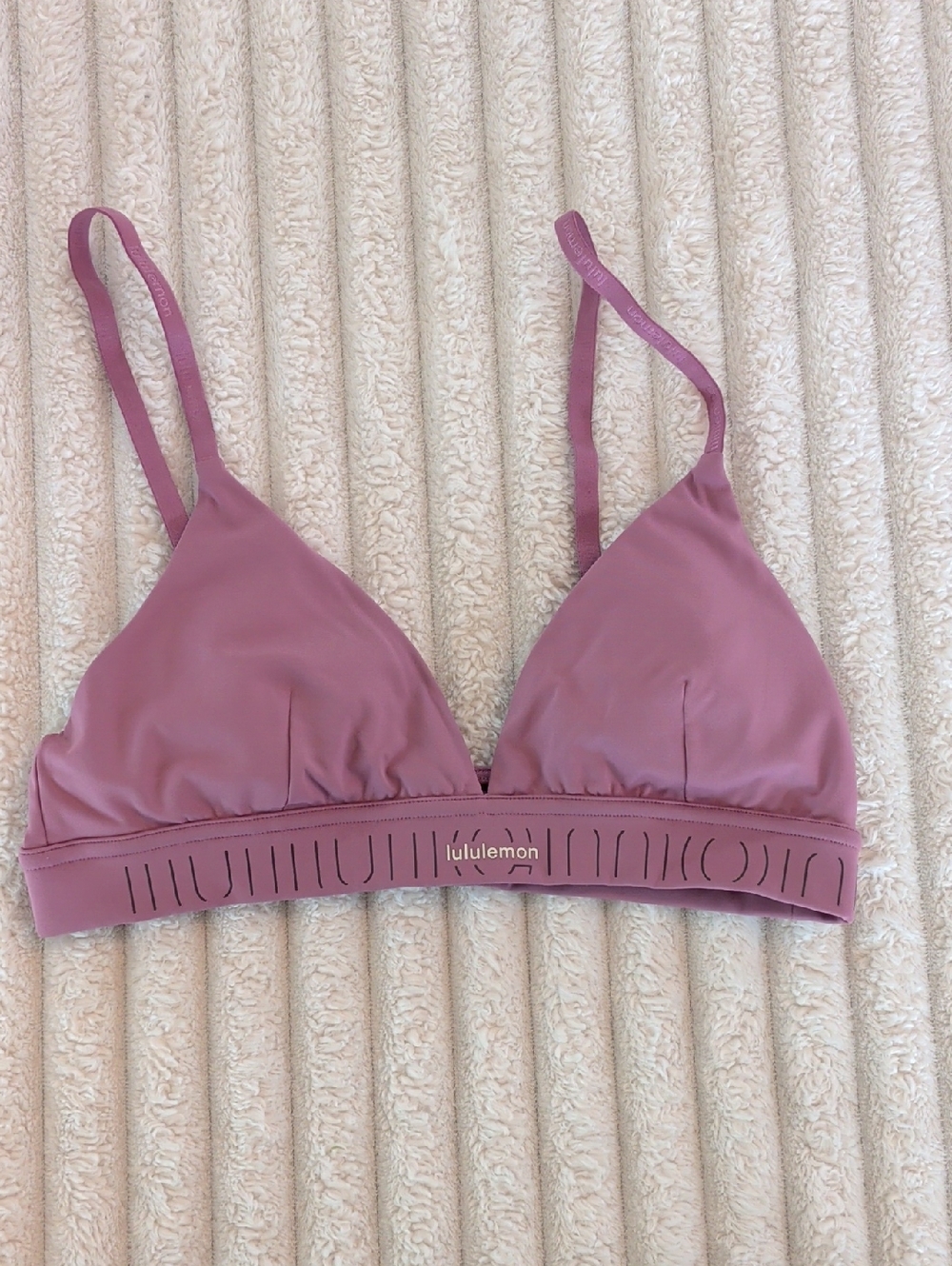 lululemon athletica Mauve Pink Light Bralette